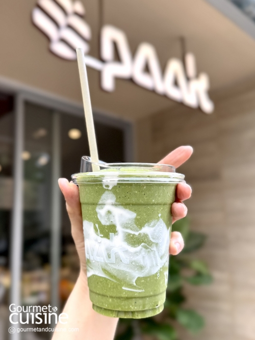 PAAK x grow tea.studio จัด Matcha Omakase เปิดตัวเครื่องดื่มใหม่จากมัตฉะผสานความสดชื่นจากน้ำผักและผลไม้สกัดอย่างลงตัว