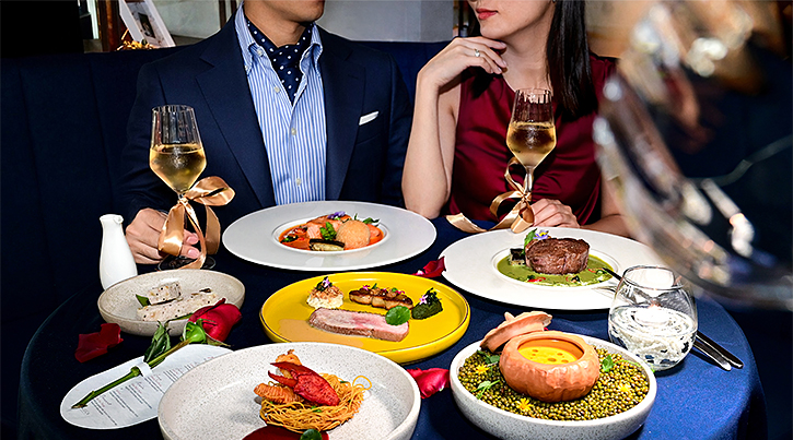 เซ็ตเมนูวันวาเลนไทน์ 5 คอร์ส ค่ำคืนสุดพิเศษที่รังสรรค์อย่างพิถีพิถันเพื่อคุณ