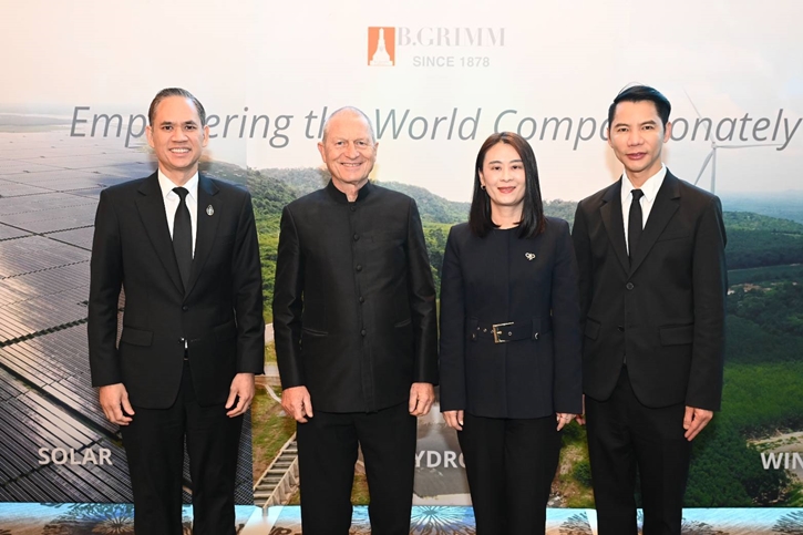 บี.กริม เพาเวอร์ เดินหน้า GreenLeap ปี 2569 เร่งขยายพลังงานหมุนเวียนทั่วโลก  และลงทุนดิจิทัลอินฟราฯ เสริมธุรกิจหลัก มุ่งสู่ Net Zero