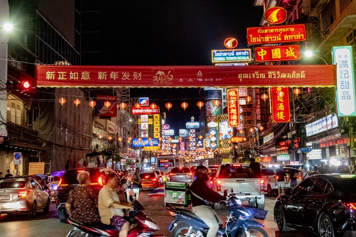 ไทยเบฟ สนับสนุนการประดับตกแต่งโคมไฟ ต้อนรับเทศกาล “ตรุษจีนเยาวราช”