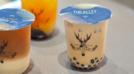 ชิมชาไข่มุกเมนูเด็ดจากซีรีส์เกาหลี The King กันที่ The Alley สาขาไอคอนสยาม
